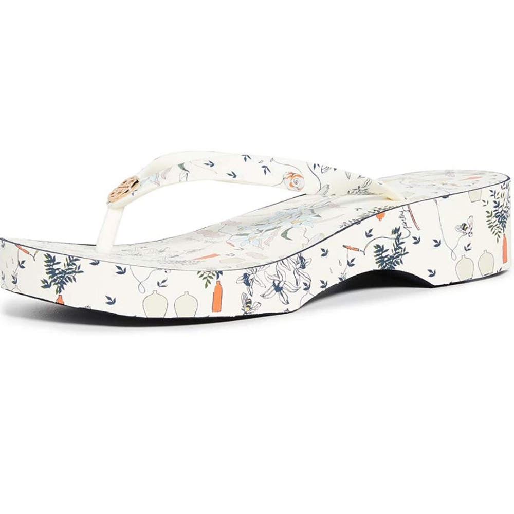 Tory Burch Poetry of Things Flip Flop Sandals